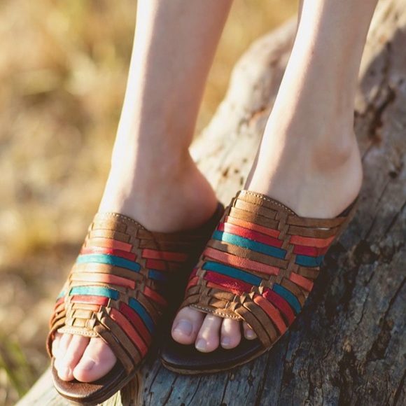 Bed Stu Shoes - Bed Stu Roan Marilee Leather Slide